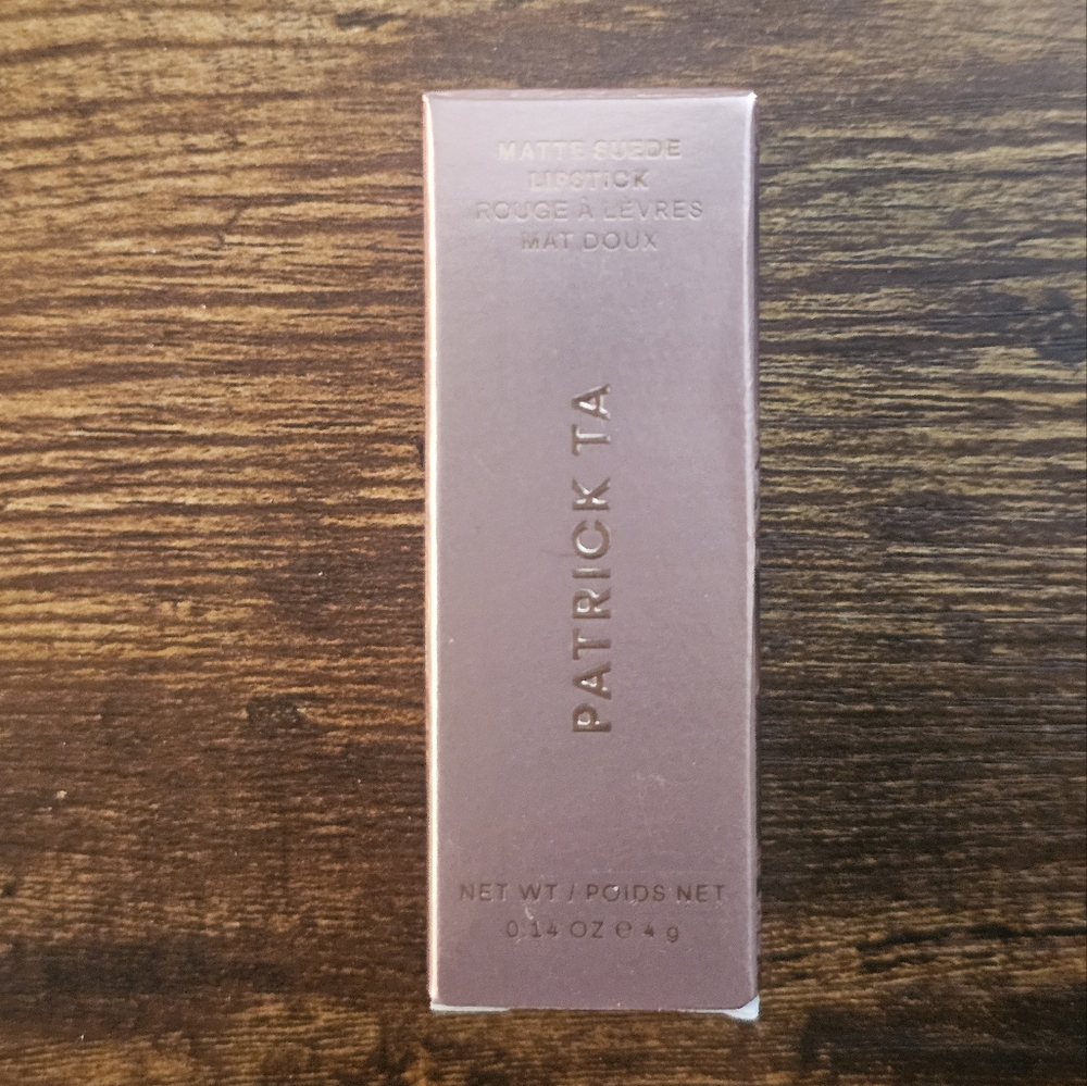 Patrick Ta Matte Suede Lipstick - Flushed
